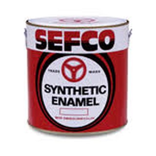 SEFCO สีเคลือบเงาเซฟโก้ สำหรับช้ภายนอกและภายใน ขนาด 0.85 ลิตร