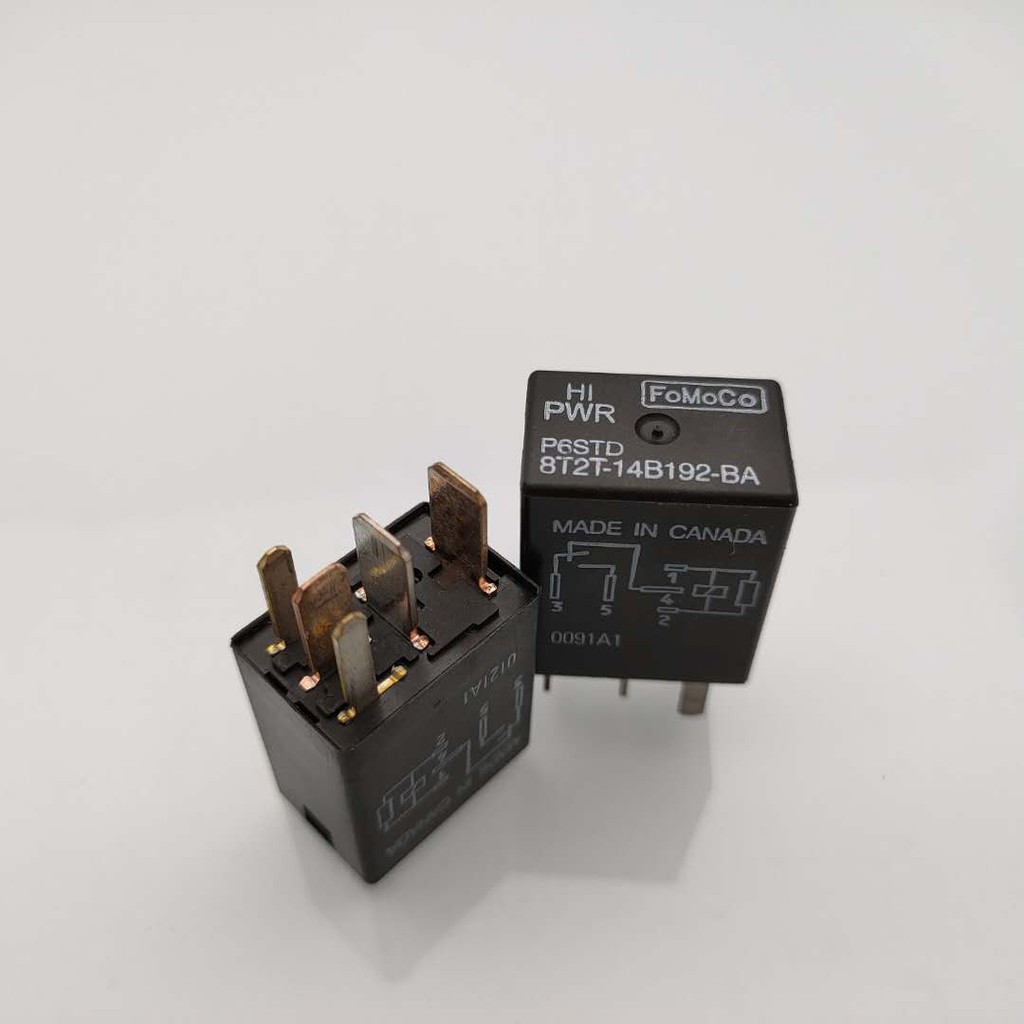 8T2T-14B192-BA relay รีเลย์  5 ขา FoMoco Made in Canada