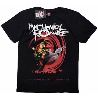 เสื้อยืดผ้าฝ้าย เสื้อวง My Chemical Romance เสื้อยืด เสื้อวงมายเคมิคอลโรแมนซ์