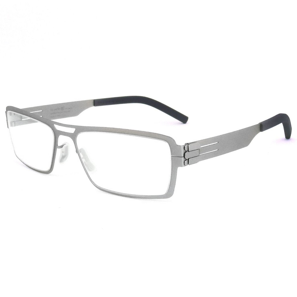 Fashion แว่นตา รุ่น IC BERLIN 004 C-3 สีเงิน Reionizaton กรอบแว่นตา Eyeglass frame สำหรับตัดเลนส์ วัสดุ สแตนเลสสตีล