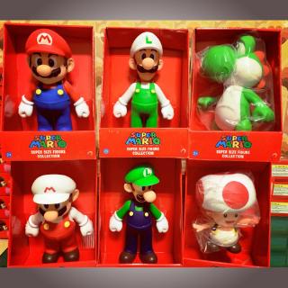 ฟิกเกอร์ Super Mario Doll Mario Odyssey Switch Game Yoshi  s Dragon Louis เห็ด 23 ซม