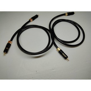 สายสัญญาณ RCA Canare MR202-2AT เข้าหัวระบบล๊อค wbt ราคาต่อ 2 เส้น