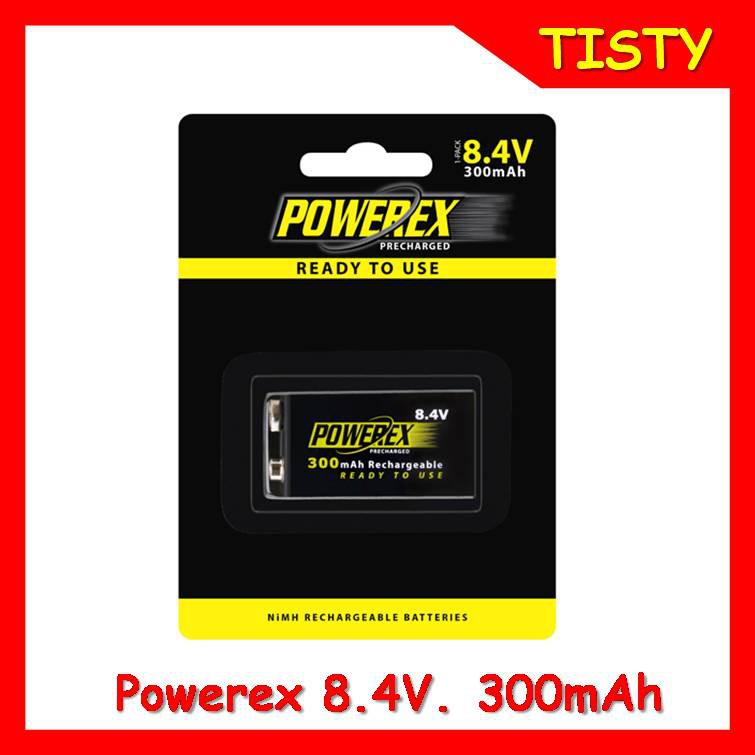 Powerex ถ่านชาร์จ 9V. Precharge 8.4V 300mAh