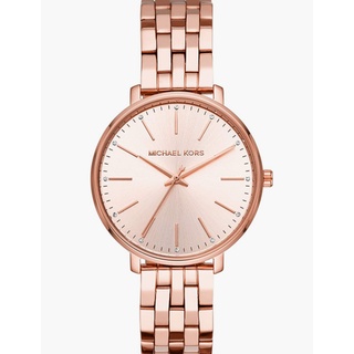 MICHAEL KORS Rose Gold นาฬิกานาฬิกาแฟชั่นสตรีนาฬิกาสุภาพสตรีของแท้ MK3897