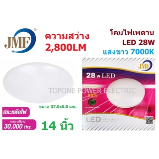 JMF โคมไฟเพดานกลมชุด LED 28วัตต์ แสงขาว