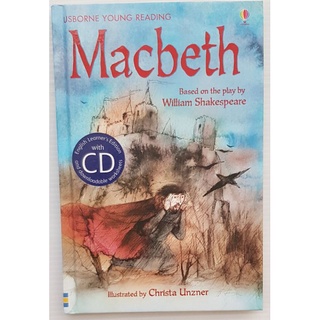 Macbeth with CD Audio เหมาะสำหรับน้องอ่านเองได้แล้ว 54 pages hard cover