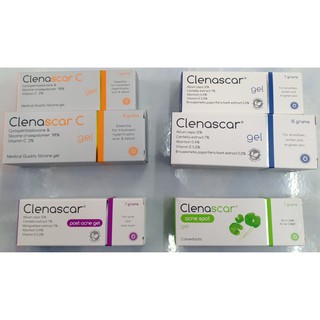 ClenaScar C แผลเป็น // Scar Gel บำรุงผิว // Acne spot สิวอักเสบ// Post acne แผลเป็นจากสิว