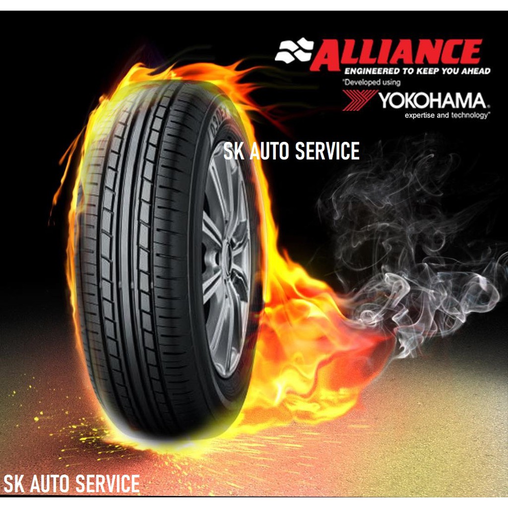 Alliance by Yokohama ยางรถยนต์ 215/50R17 (ล้อขอบ17) รุ่น AL30 4 เส้น (ใหม่กริ๊ปปี2026) ผลิตญี่ปุ่น ราคา ถูกที่สุด ดีลบีเคเค แกลเลอรีภาพที่ 6