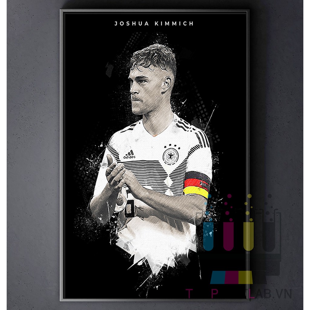CANVAS PAINTING OF FOOTBALL PLAYER แขวนผนังพิมพ์ลายตามความต้องการ - Joshua Kimmich