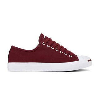 [สินค้าลิขสิทธิ์]Converse Jack Purcell Jack Ox - Dark Burgundy รองเท้าคอนเวิส แจ๊คเพอเซว รองเท้าสีเลือดหมู