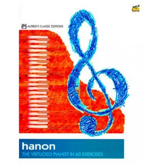 หนังสือฝึกเทคนิคเปียโน Hanon: The Virtuoso Pianist in 60 Exercises (MPH-2005A)