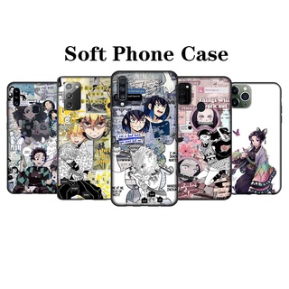 เคสโทรศัพท์ซิลิโคน TPU แบบนิ่ม ลาย LIU65 อนิเมะ Kimetsu no Yaiba สําหรับ Samsung A51 A52 A53 A70 A71 A72 A73 A81 A82 A91 4G 5G