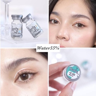 คอนแทคเลนส์ Lovelysoft รุ่น Banila Brown