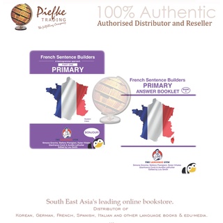 Primary French Sentence Builders: Part one, Part one -AnswerBook 9783949651359, 9783949651380 (นำเข้าของแท้100%)