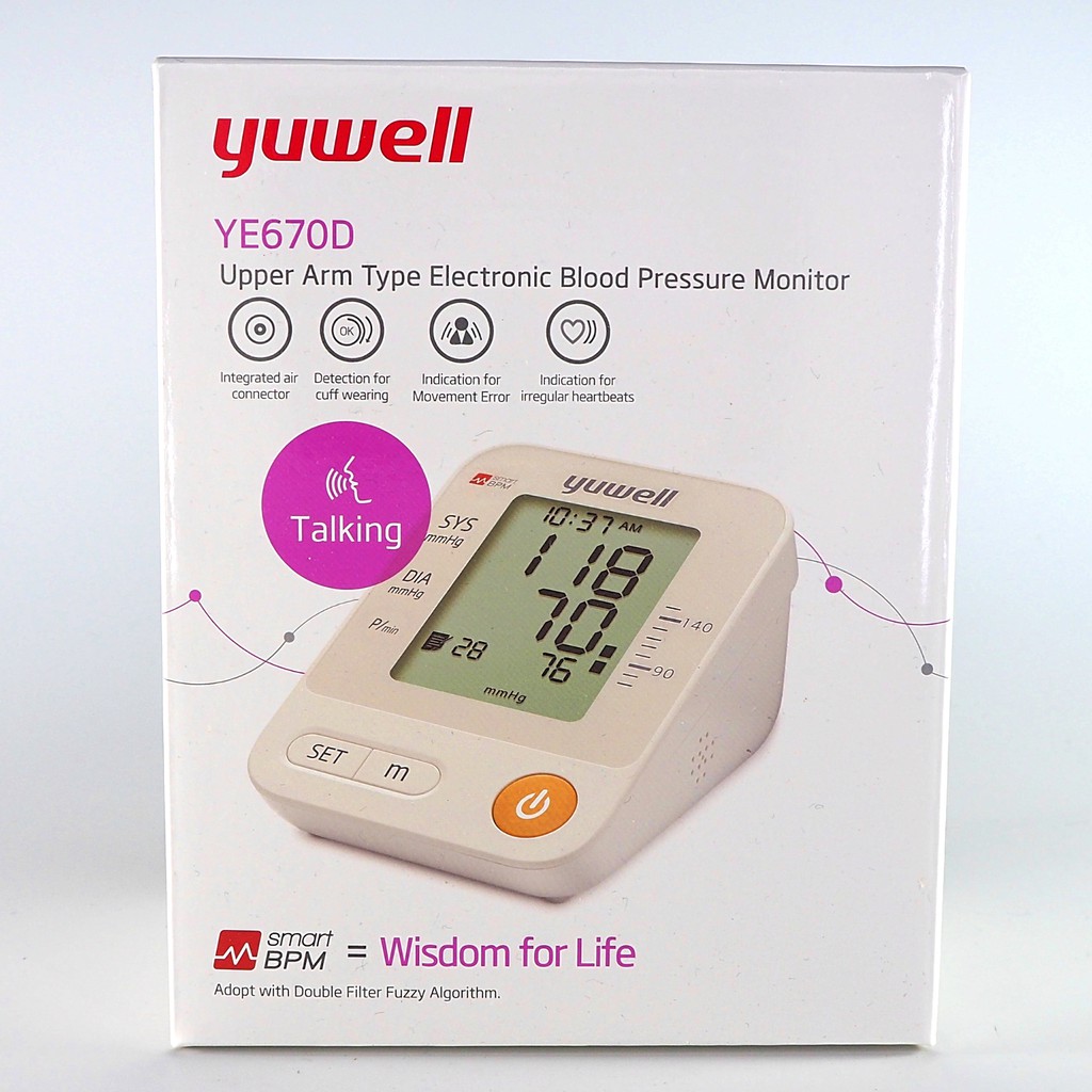 เครื่องวัดความดัน Yuwell รุ่น YE670D พูดได้