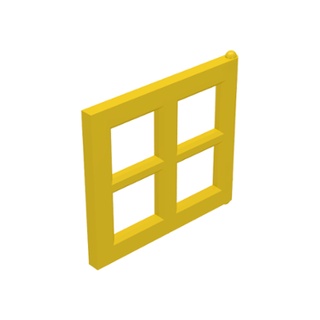 Lego part (ชิ้นส่วนเลโก้) No.4133 Pane for Window 2 x 4 x 3