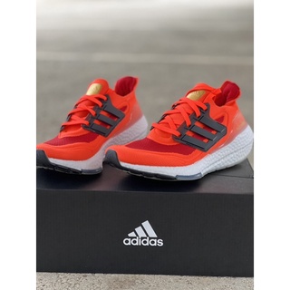 🏃🏿‍♂️NEw🌟adidas.ultra boost.21 รองเท้าผ้าใบแบบวิ่งมาพร้อมอุปกรณ์มีกล่องกับใบเซอมีไซ40—45🏃🏿‍♂️