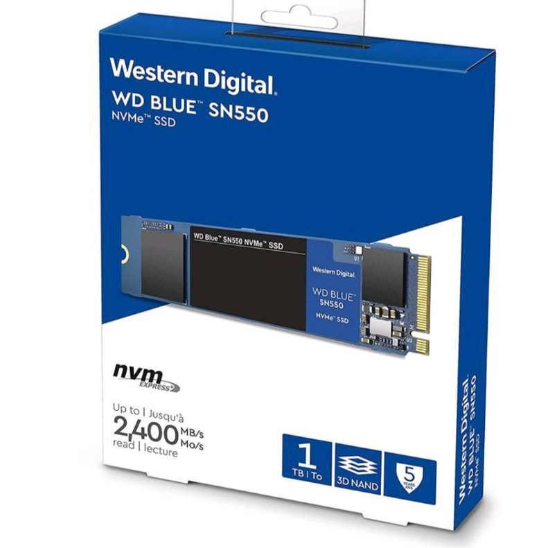 WD SN550 1TB SSD M.2NVME  มือ1