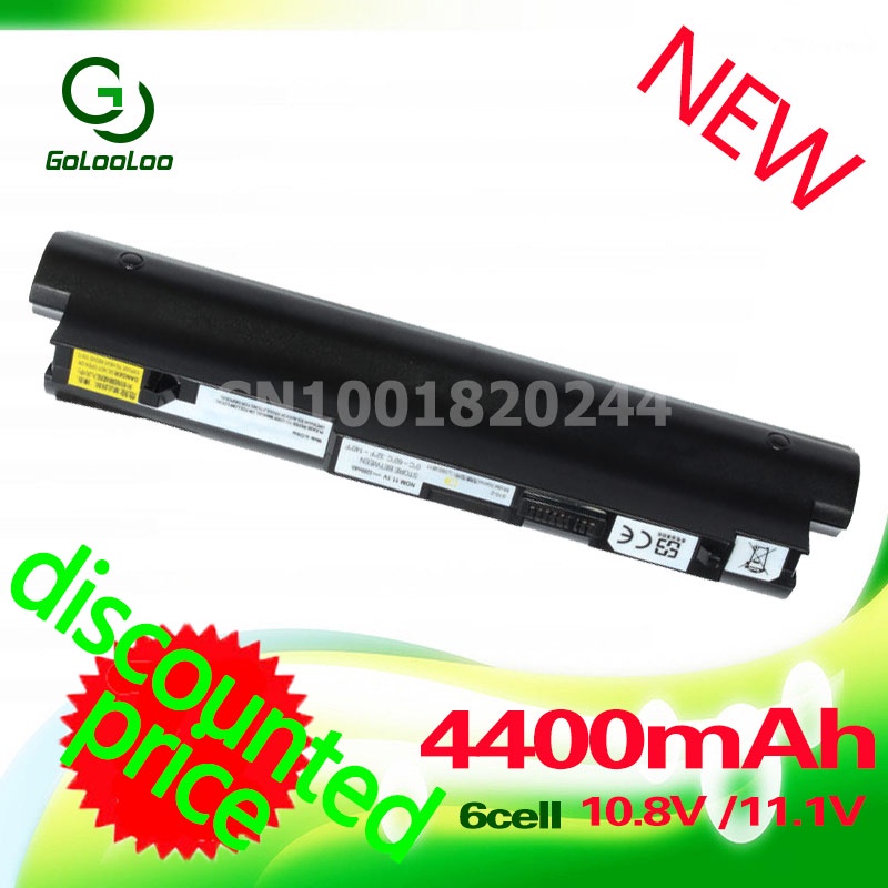 Golooloo 11.1V แบตเตอรี่แล็ปท็อปสำหรับ IBM Lenovo IdeaPad L09M3B11 L09C3B11 L09S3B11 S10-2 L09S6Y11 