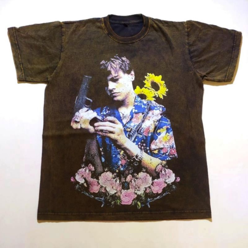 Leonardo Dicaprio Actor Movies Vintage Wash เสื้อยืด/เสื้อยืด Movie Romeo & Juliet Leonardo DiCaprio