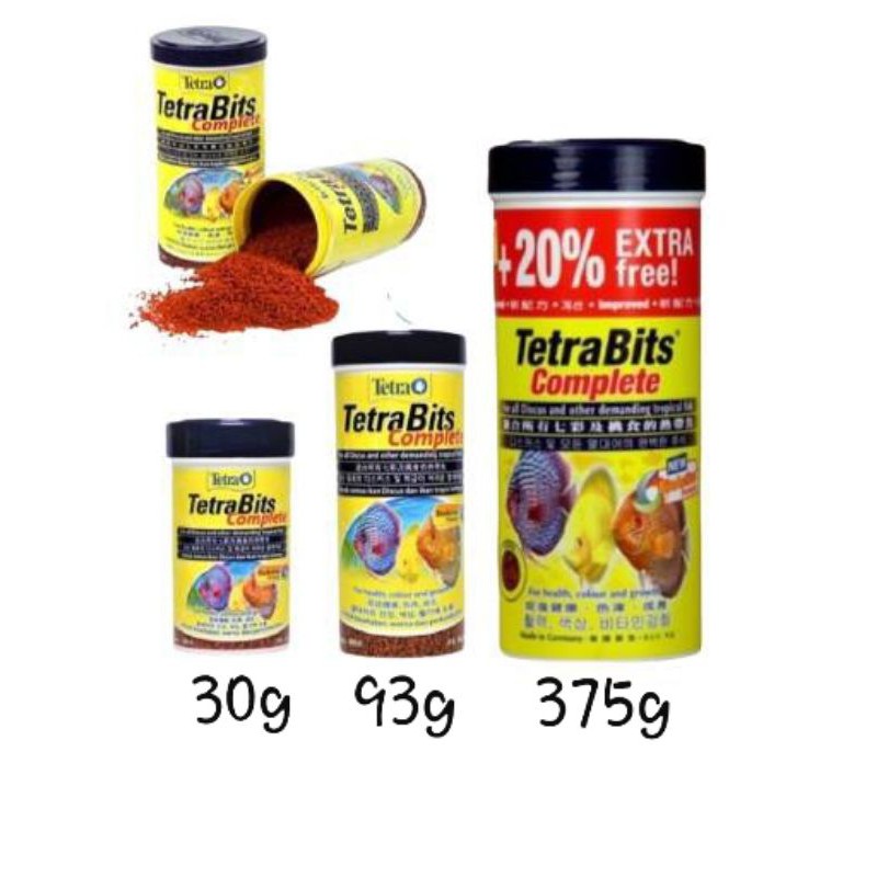 อาหารปลาปอมปาดัวร์ Tetra Bits Completeตอนนี้ราคาของสินค้าขึ้น