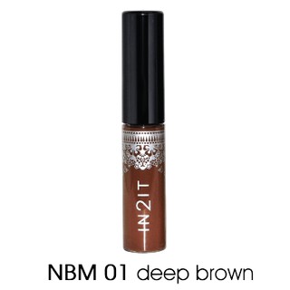 IN 2 IT NATURAL BROW WATERPROOF EYEBROW MASCARAอินทูอิทมาสคาร่าปัดคิ้ว