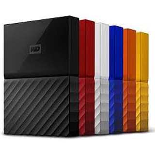 WD My Passport 2TB, Red, USB 3.0 [ External HDD ฮาร์ดดิสก์พก Model : WDBYVG0020BRD-WESN