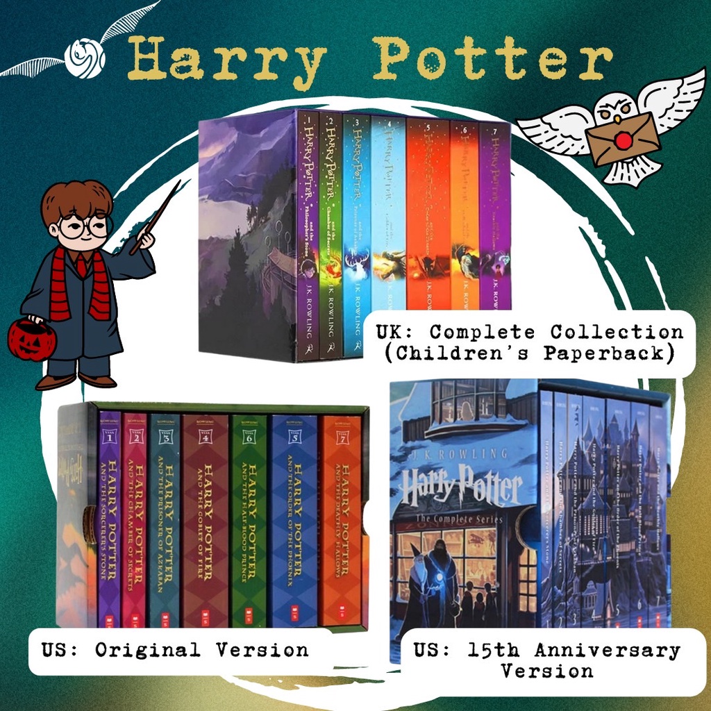 หนังสือชุด Harry Potter ชุด 7 เล่ม+ภาคพิเศษ 1 เล่ม แถมฟรี