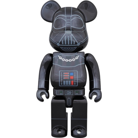 Bearbrick Darth Vader Chrome Ver. 400% ของแท้💯