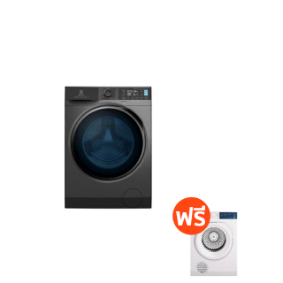 Electrolux EWF1141R9SB เครื่องซักผ้าฝาหน้า 11 กก. แถมฟรี Electrolux EDV754H3WB เครื่องอบผ้า 7.5 กก.