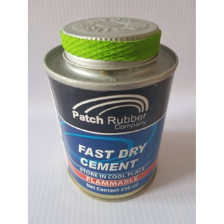 FAST-DRY CEMENT กาวปะยาง อเมริกา กาวซีเมนต์ปะยาง ยี่ห้อ แพทรับเบอร์ Patch Rubber