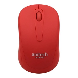 Anitech เมาส์ไร้สาย Wireless Mouse รุ่น W221-RD | ไทยมาร์ท THAIMART VSTECS