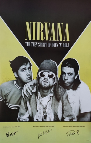 Nirvana,โปสเตอร์วงดนตรีต่างประเทศ AM/EU