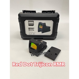 RED DOT RMR จุดแดง มีรางติดGlock ให้ สีดำ