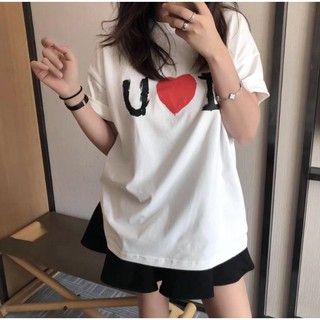 DIARYพร้อมส่ง*เสื้อยืด Oversize แขนสั้นพิมพ์ลาย ผ้านิ่ม ใส่สบาย มีหลายลาย(99)