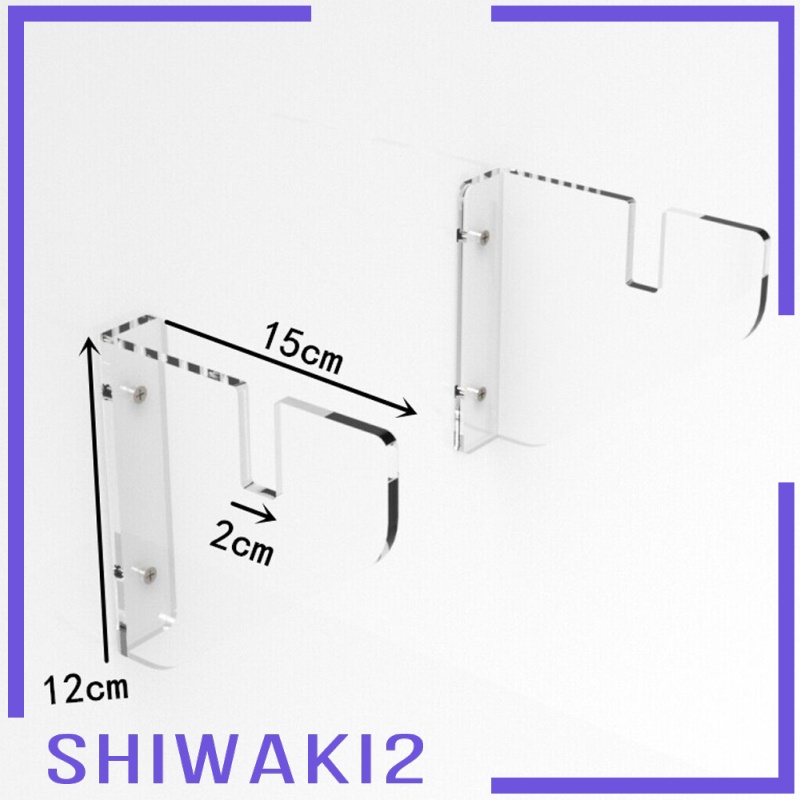 [Shiwaki2] ชั้นวางสเก็ตบอร์ดแบบแขวนผนัง 1 คู่