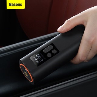 Baseus Super Mini Inflator Pump Car Air Compressor 12V Portable Electric Tyre Tire Inflator Digital Auto Air Inflatable Pump For Car Bicycle Boat