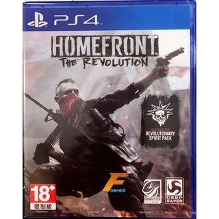 PS4 Homefront: The Revolution(Zone3/Asia)( English ) แผ่นเกม ของแท้ มือ1 มือหนึ่ง ของใหม่ ในซีล แผ่นเกมส์