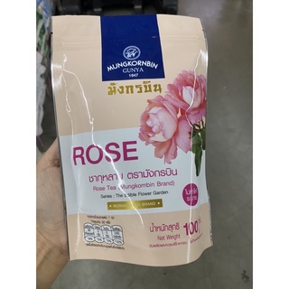 ชา กุหลาบ ตรา มังกรบิน 100 G. Rose Tea ( Mungkornbin Brand )