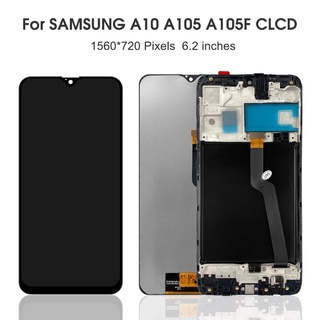 LCD A10 A105 A105F SM-A105F+ดำ