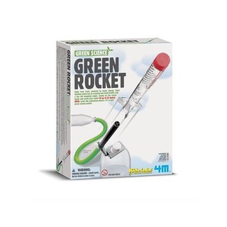 4Mชุดของเล่นสำหรับเสริมสร้างทักษะ GREEN SCIENCE GREEN ROCKET