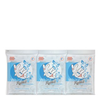 เอเวอร์กรีน สำลีแผ่น กระต่ายขาว 50 กรัม x4 แพ็ค Evergreen White Rabbit Cotton Pad 50g x4 Packs