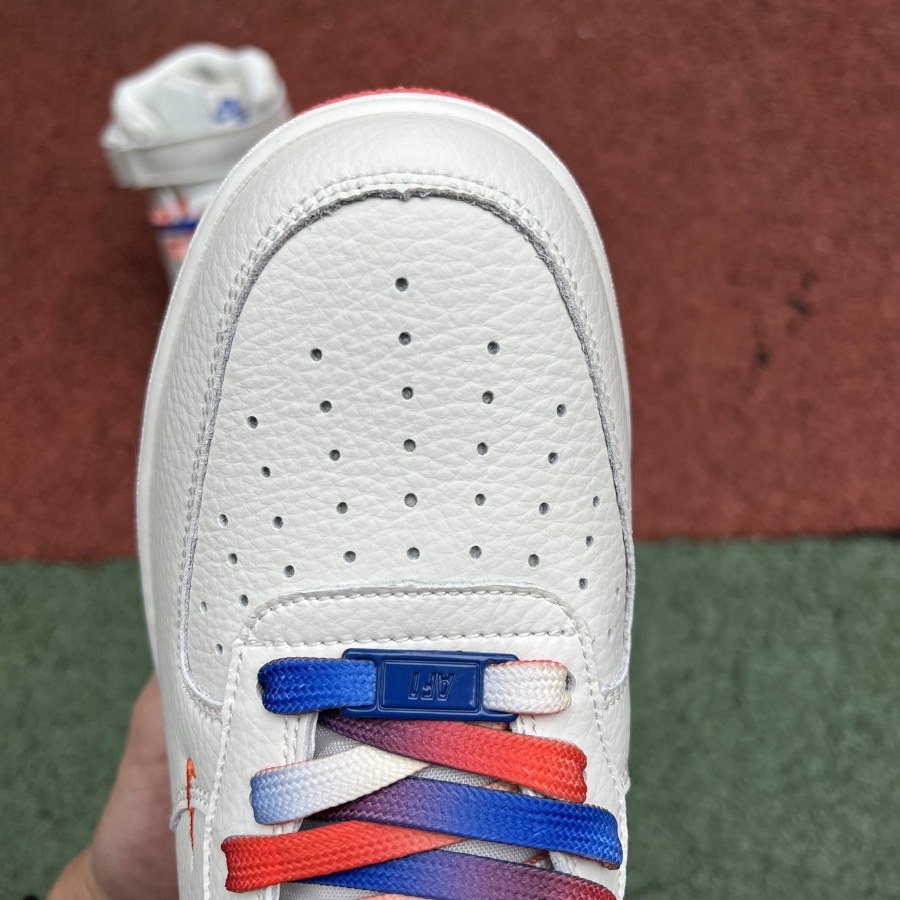 Ńíkê AF1 Casual Shoes Zhongbang NYC Rainbow Air Force 1 AF1 Air Force ...