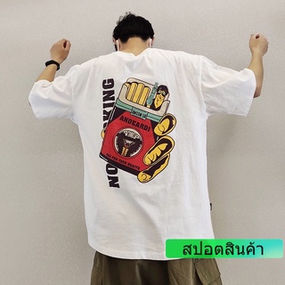 เสื้อยืดลําลอง ผ้าฝ้าย แขนสั้น คอกลม ระบายอากาศ ขนาดใหญ่ สําหรับผู้ชาย ไซซ์ S - 7XL