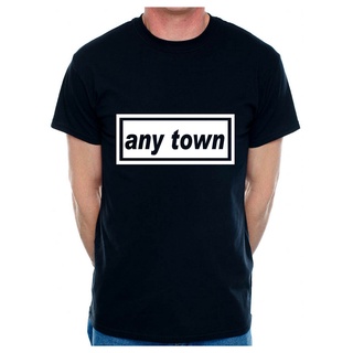 เสื้อยืด พิมพ์ลาย Any Town You Choose The Name Favourite Word Song สําหรับผู้ชาย