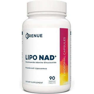 RENUE BY SCIENCE Liposomal Nicotinamide Adenine Dinucleotide (NAD+) Supplement 300 mg - Bioavailable Formula