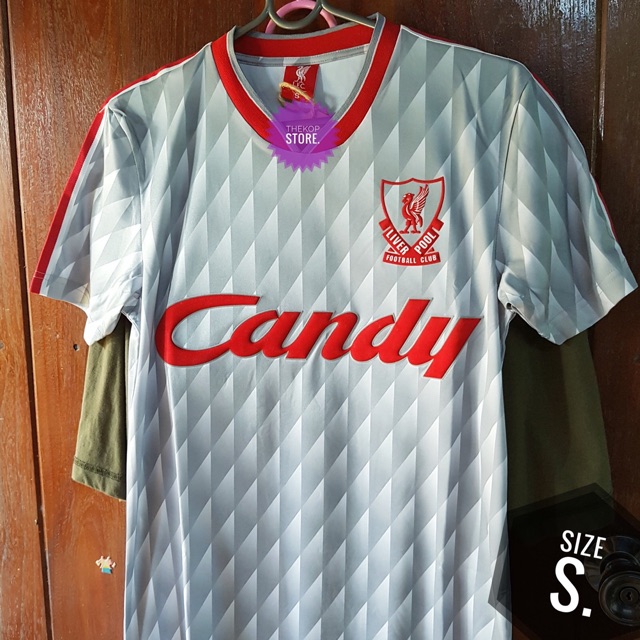 Liverpool เสื้อเยือนเรโทรปี 1988 ไซส์ S.