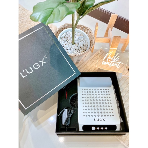 พร้อมส่งในไทย LUGX เครื่องดูดฝุ่นเล็บไร้สายแบตในตัว 70w รุ่น LG6-27 design สวยงาม พร้อมเบาะรองมือในตัว