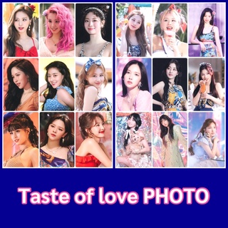 TWICE - PHOTO รูป &lt;TASTE OF LOVE&gt; size 5.5x8.5 cm.