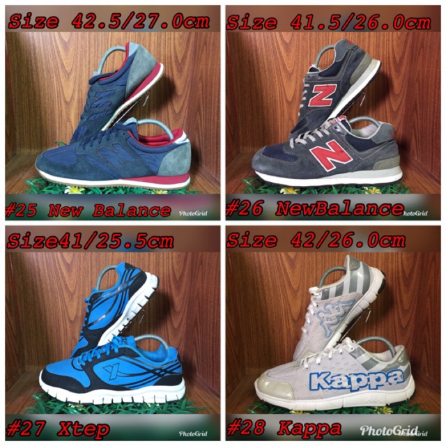 รองเท้ามือสอง New Balance kappa